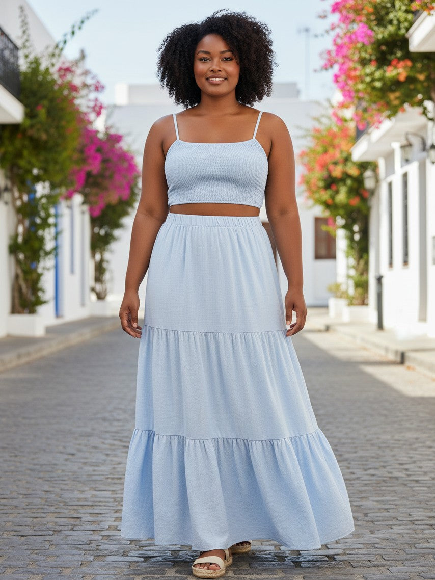 The Solana Pleated Swing Skirt from the Lavishly Me Edit at Lavishly Me