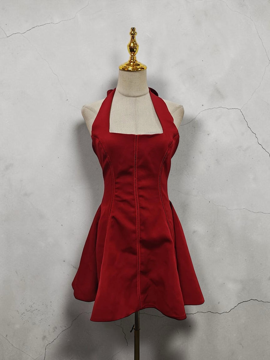 The Celeste Bow Halter Dress from the Lavishly Me Edit at Lavishly Me