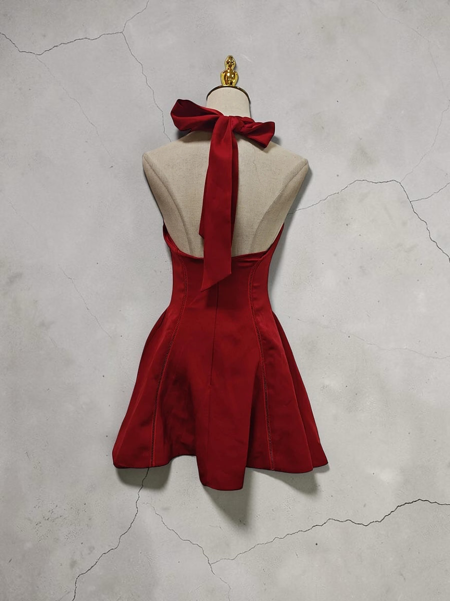 The Celeste Bow Halter Dress from the Lavishly Me Edit at Lavishly Me