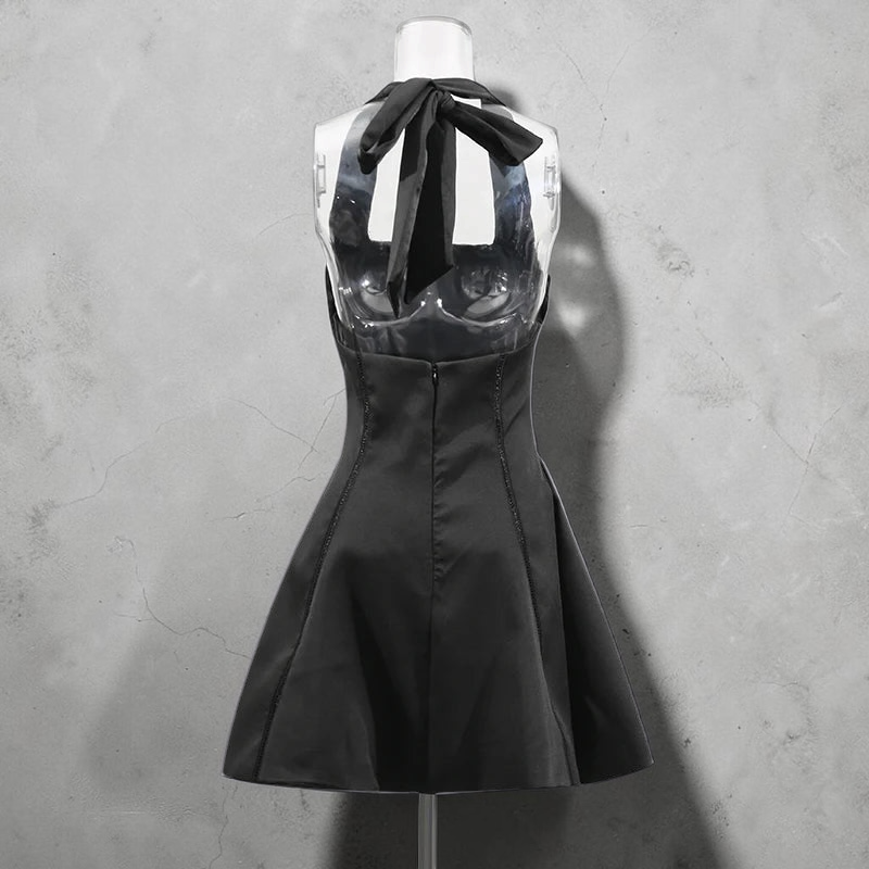 The Celeste Bow Halter Dress from the Lavishly Me Edit at Lavishly Me