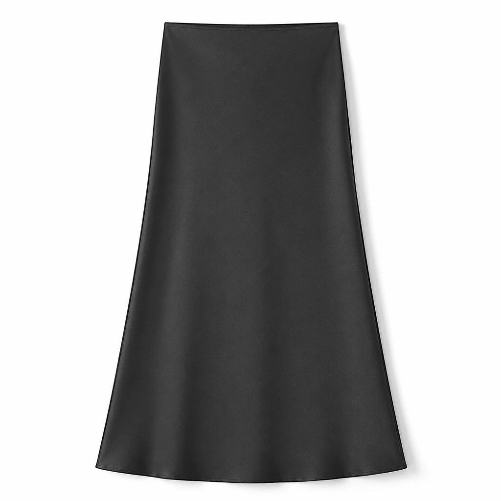 The Riviera Satin Maxi Skirt from the Lavishly Me Edit at Lavishly Me