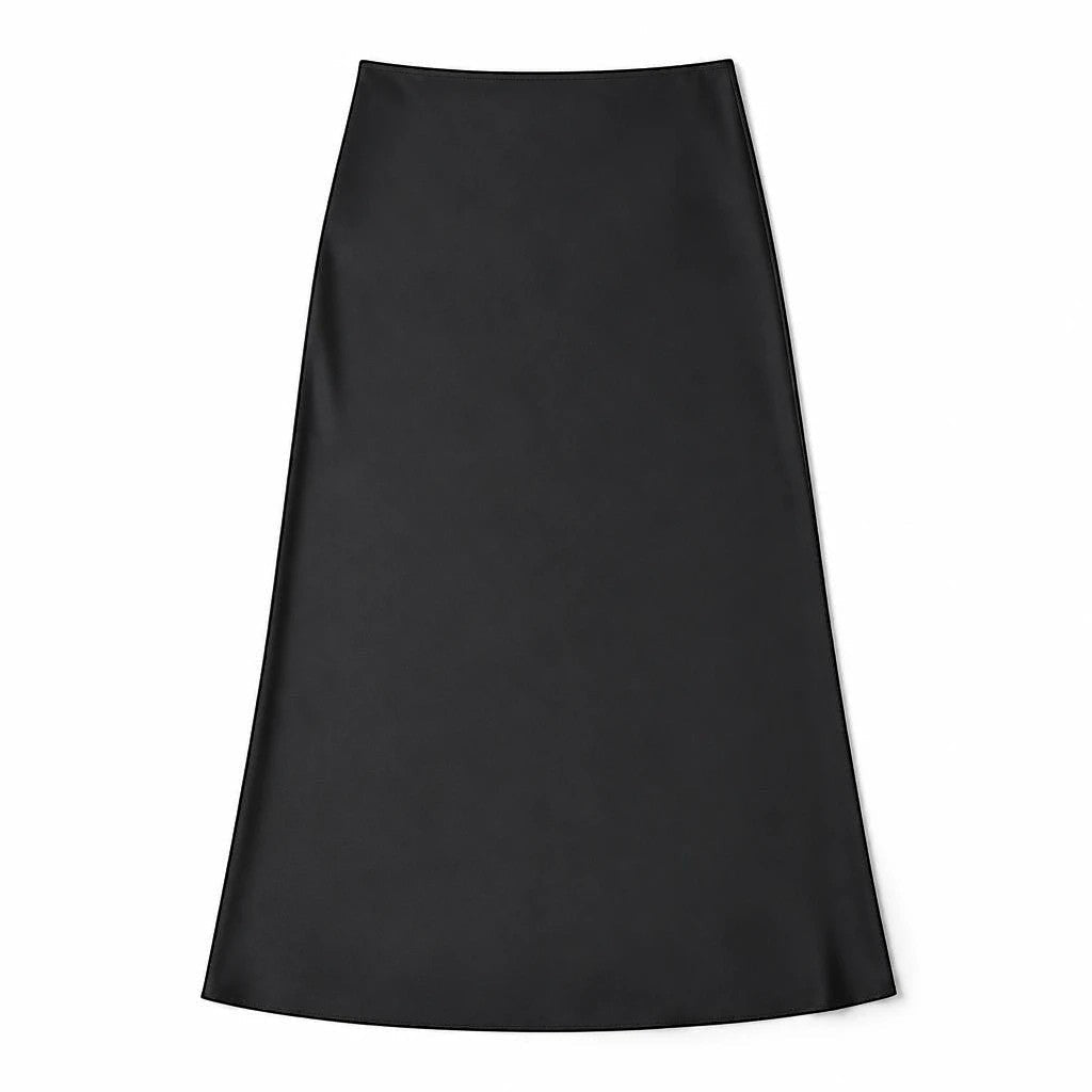 The Riviera Satin Maxi Skirt from the Lavishly Me Edit at Lavishly Me