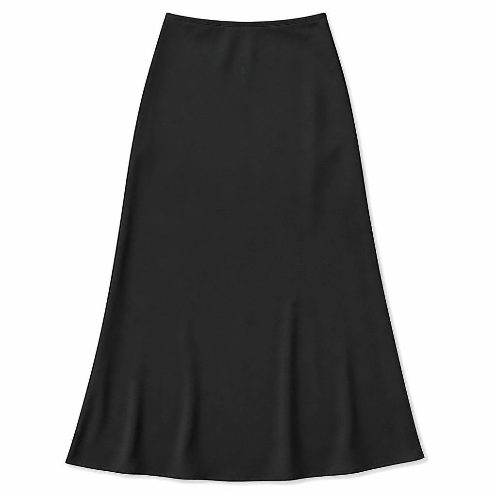 The Riviera Satin Maxi Skirt from the Lavishly Me Edit at Lavishly Me
