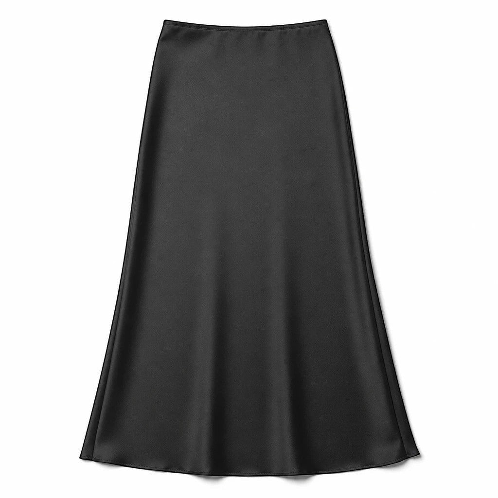 The Riviera Satin Maxi Skirt from the Lavishly Me Edit at Lavishly Me