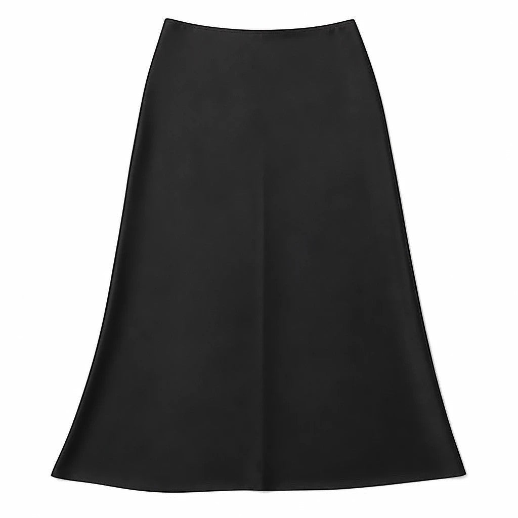 The Riviera Satin Maxi Skirt from the Lavishly Me Edit at Lavishly Me