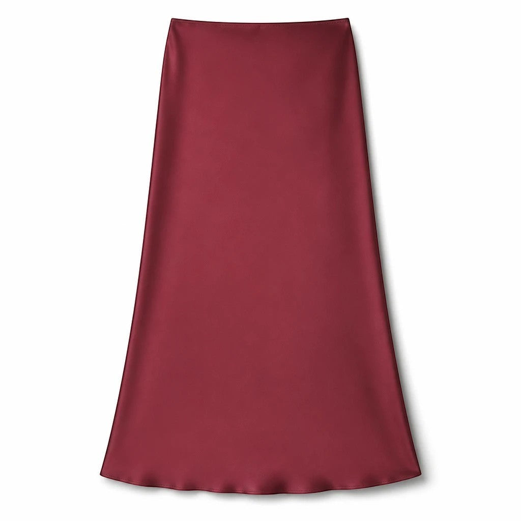 The Riviera Satin Maxi Skirt from the Lavishly Me Edit at Lavishly Me