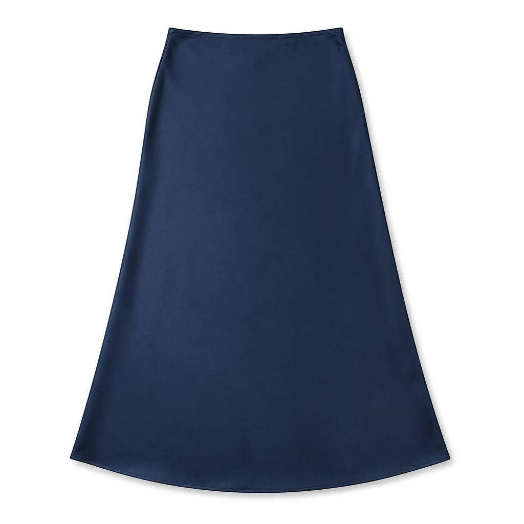 The Riviera Satin Maxi Skirt from the Lavishly Me Edit at Lavishly Me