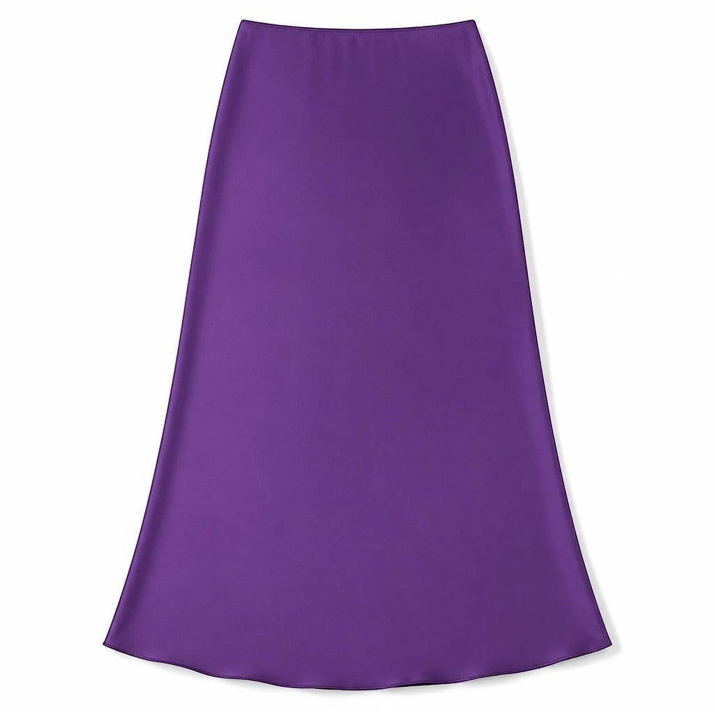 The Riviera Satin Maxi Skirt from the Lavishly Me Edit at Lavishly Me