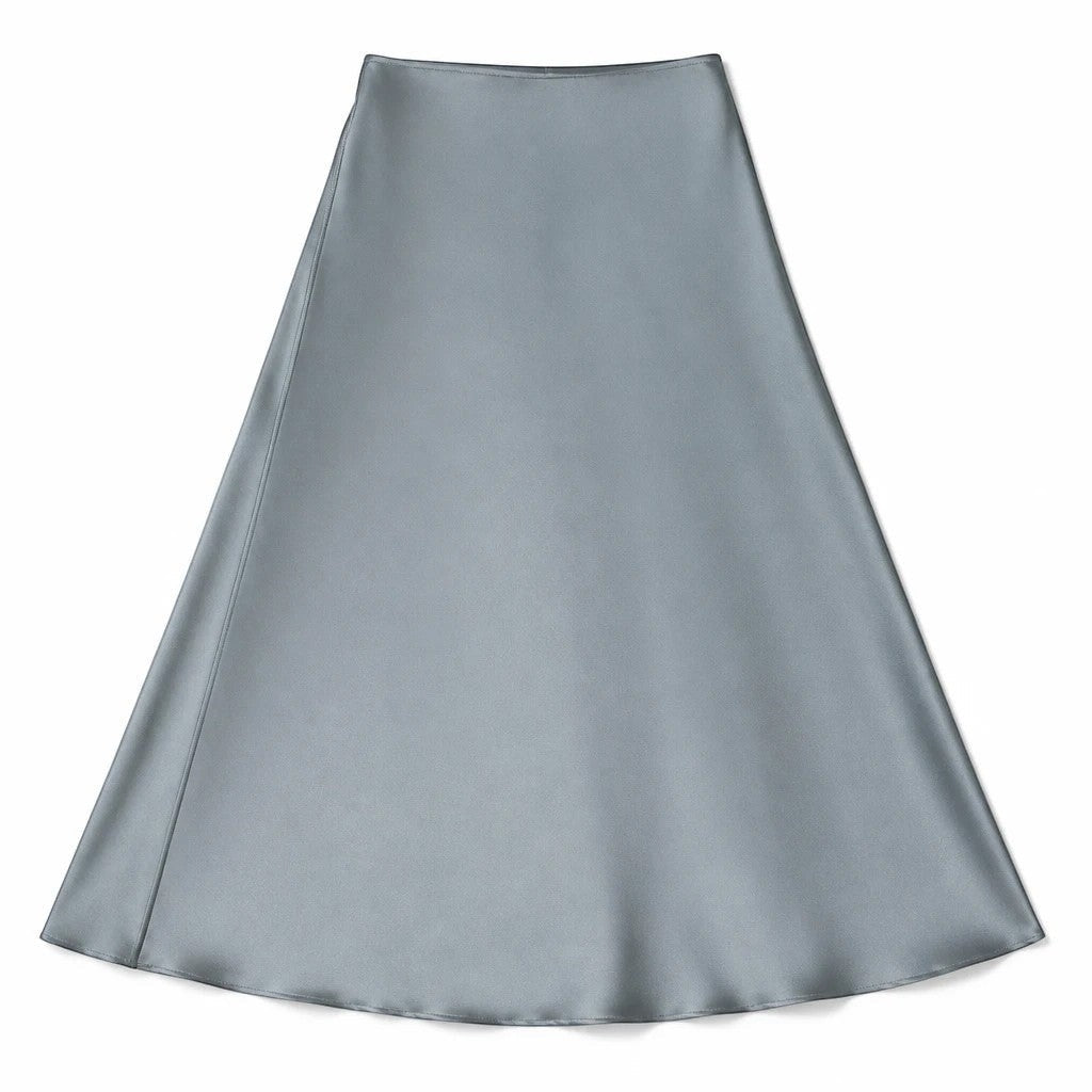 The Riviera Satin Maxi Skirt from the Lavishly Me Edit at Lavishly Me