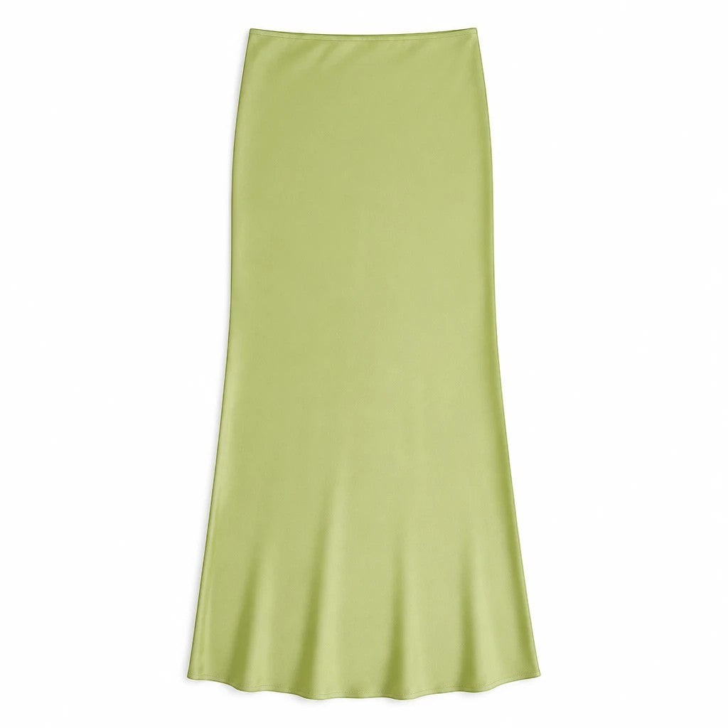 The Riviera Satin Maxi Skirt from the Lavishly Me Edit at Lavishly Me