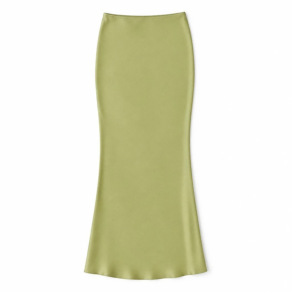The Riviera Satin Maxi Skirt from the Lavishly Me Edit at Lavishly Me
