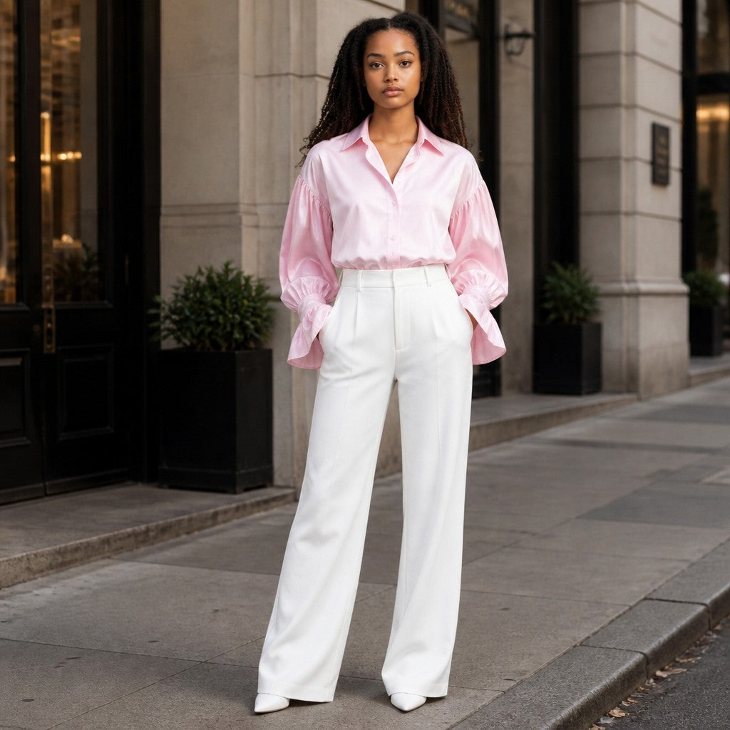 The Bellamy Flare-Sleeve Blouse from the Lavishly Me Edit at Lavishly Me