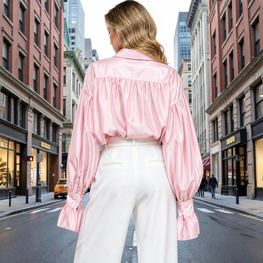 The Bellamy Flare-Sleeve Blouse from the Lavishly Me Edit at Lavishly Me